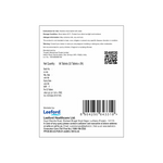 A product information label showing details for leeford 100 mg tablets