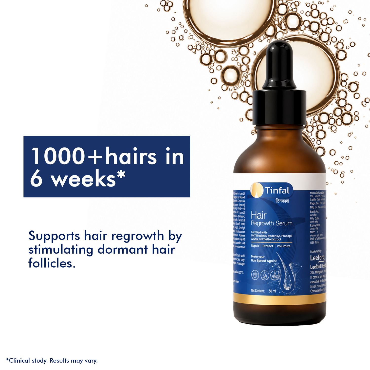 Tinfal Hair Regrowth Serum | 50ml